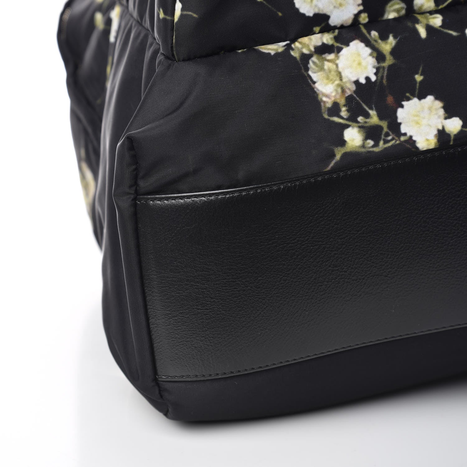 Givenchy Nylon Calfskin Baby's Breath Print Backpack Black 8 of 9