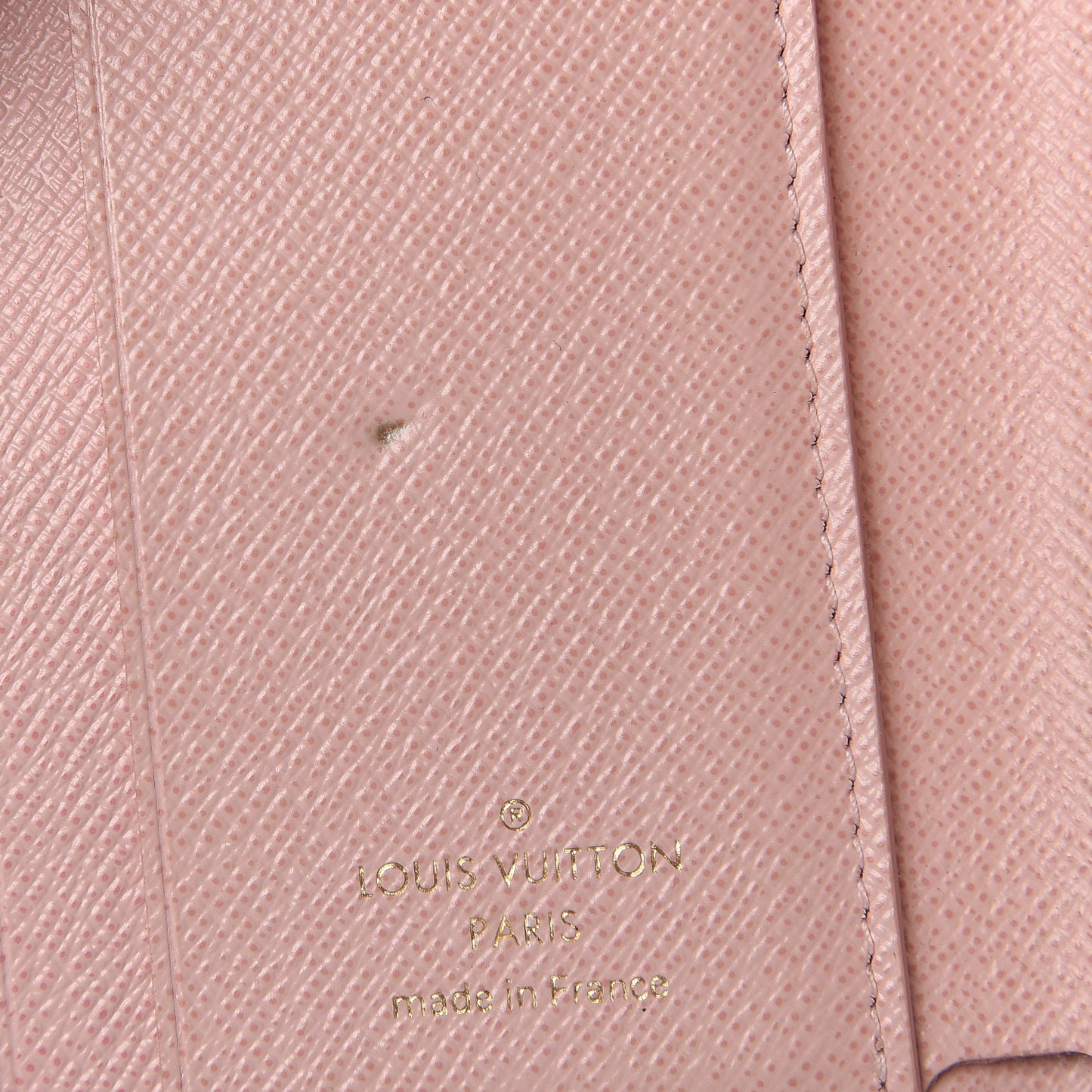 Monogram Zoe Wallet Rose Ballerine