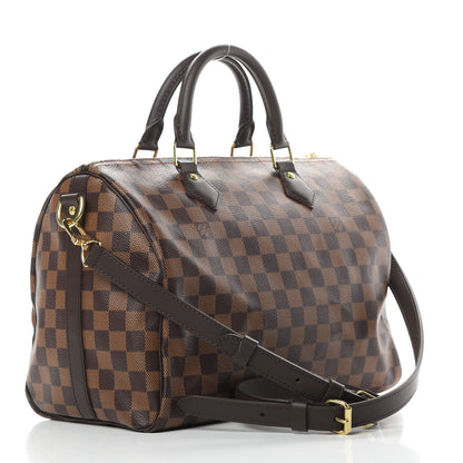 Louis Vuitton Damier Ebene Speedy Bandouliere 30 3 of 11
