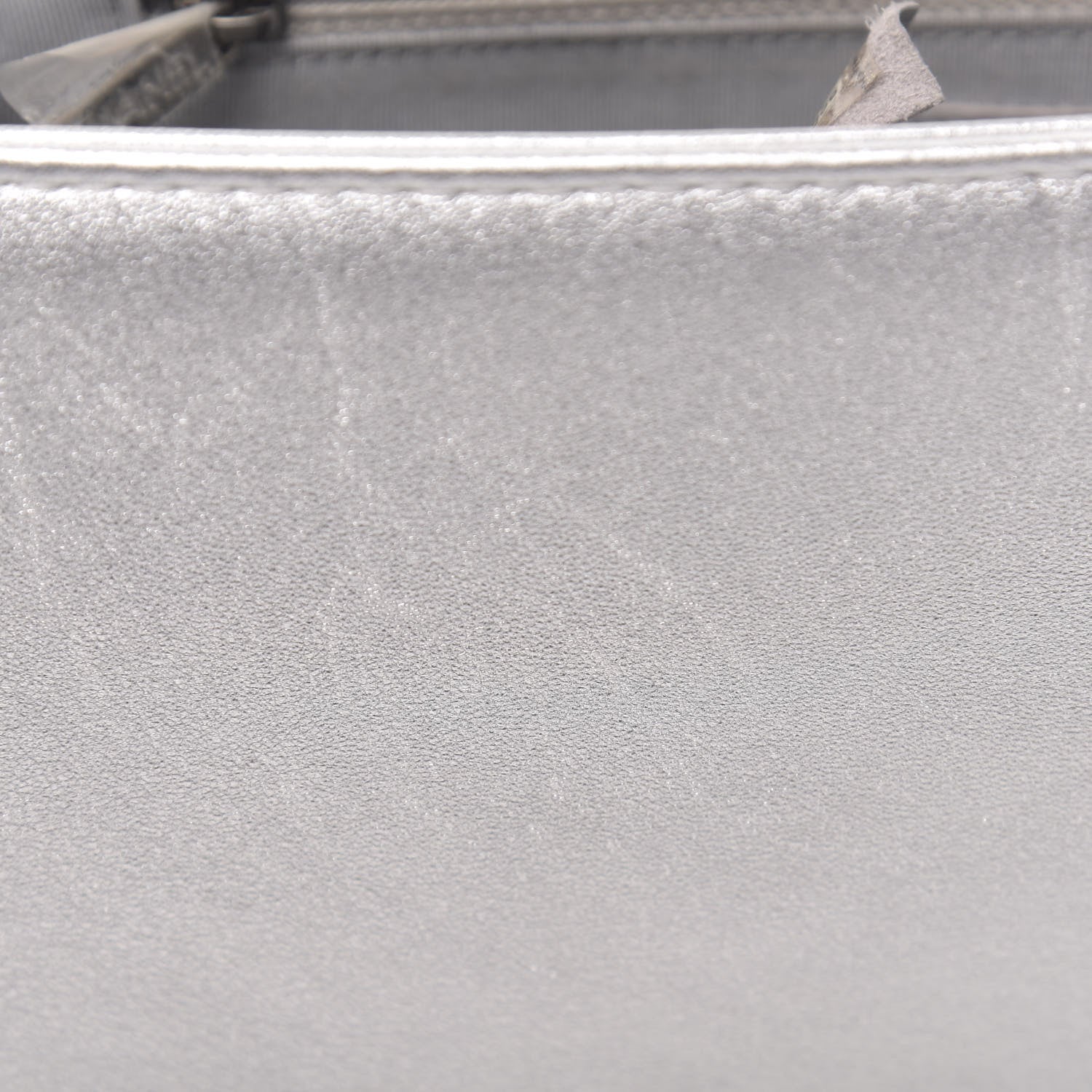 Chanel Metallic Lambskin Perforated New Medium Boy Flap Silver 9 of 12