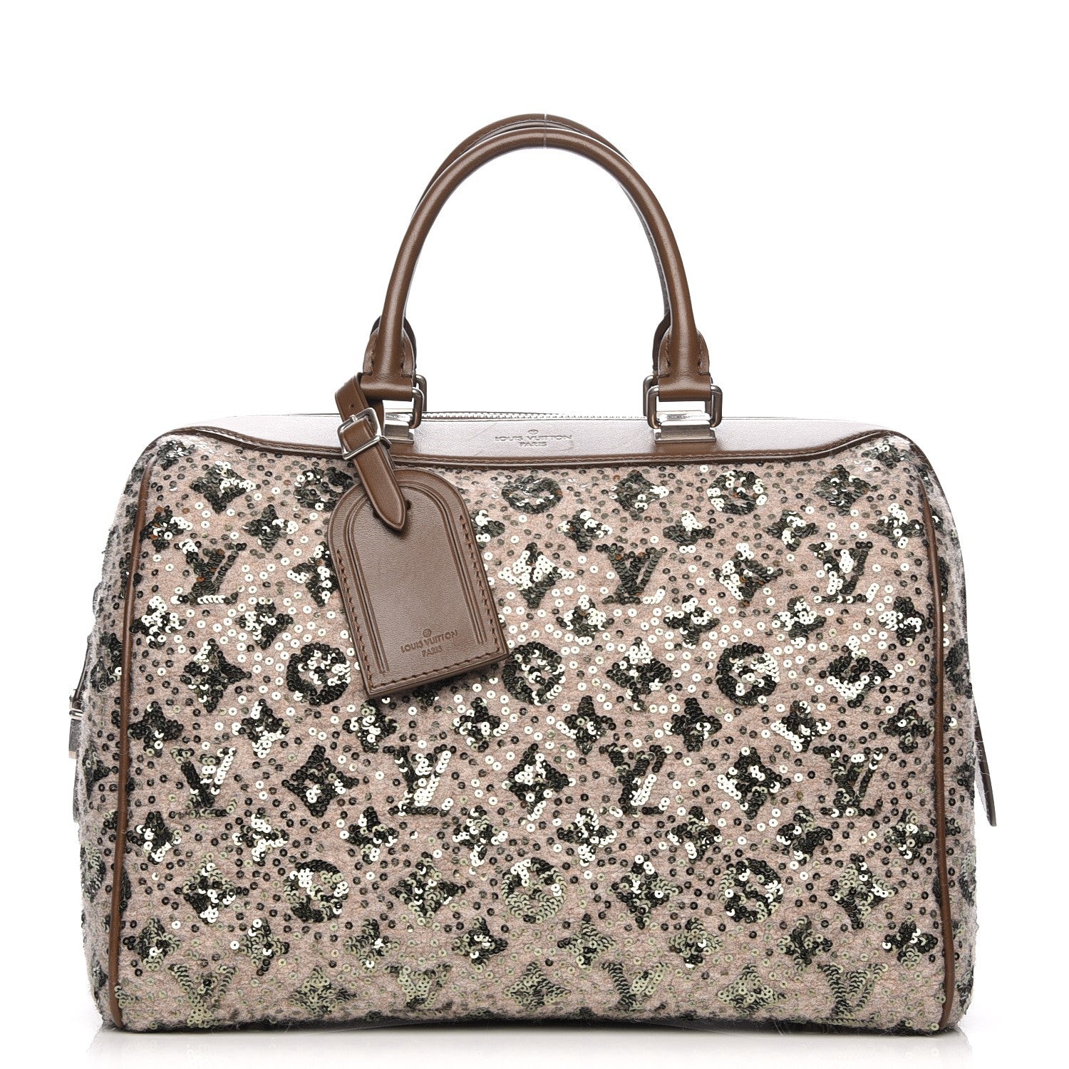 Louis Vuitton Sequin Monogram Sunshine Express Speedy Kaki 1 of 6