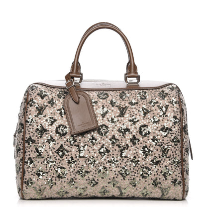 Louis Vuitton Sequin Monogram Sunshine Express Speedy Kaki 1 of 6