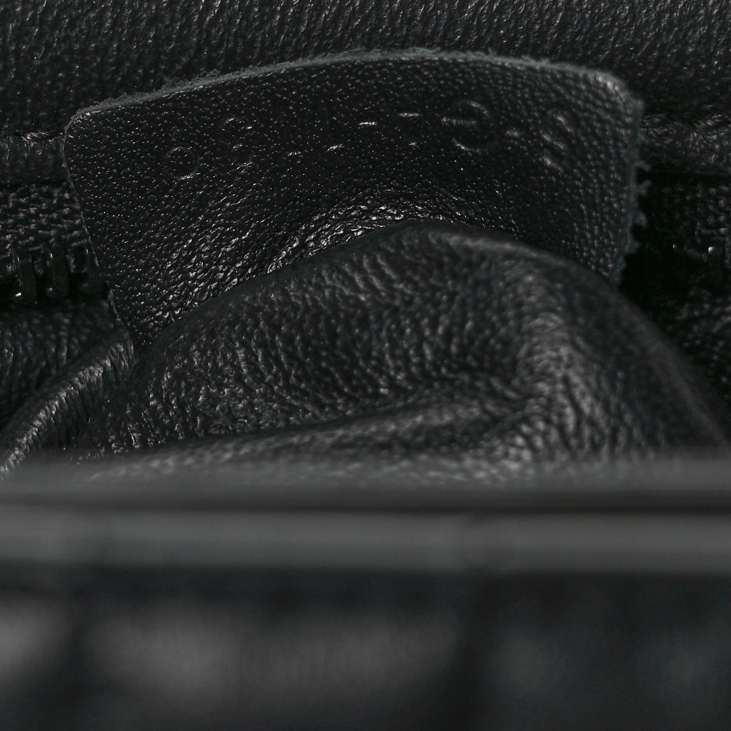 Celine Calfskin Quilted Medium C Bag Black 7 of 10