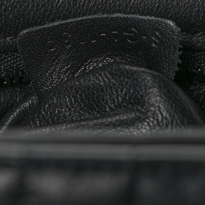 Celine Calfskin Quilted Medium C Bag Black 7 of 10