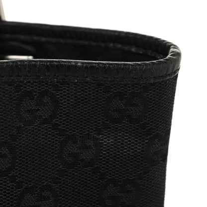Gucci Monogram Small Bucket Tote Black 19 of 22