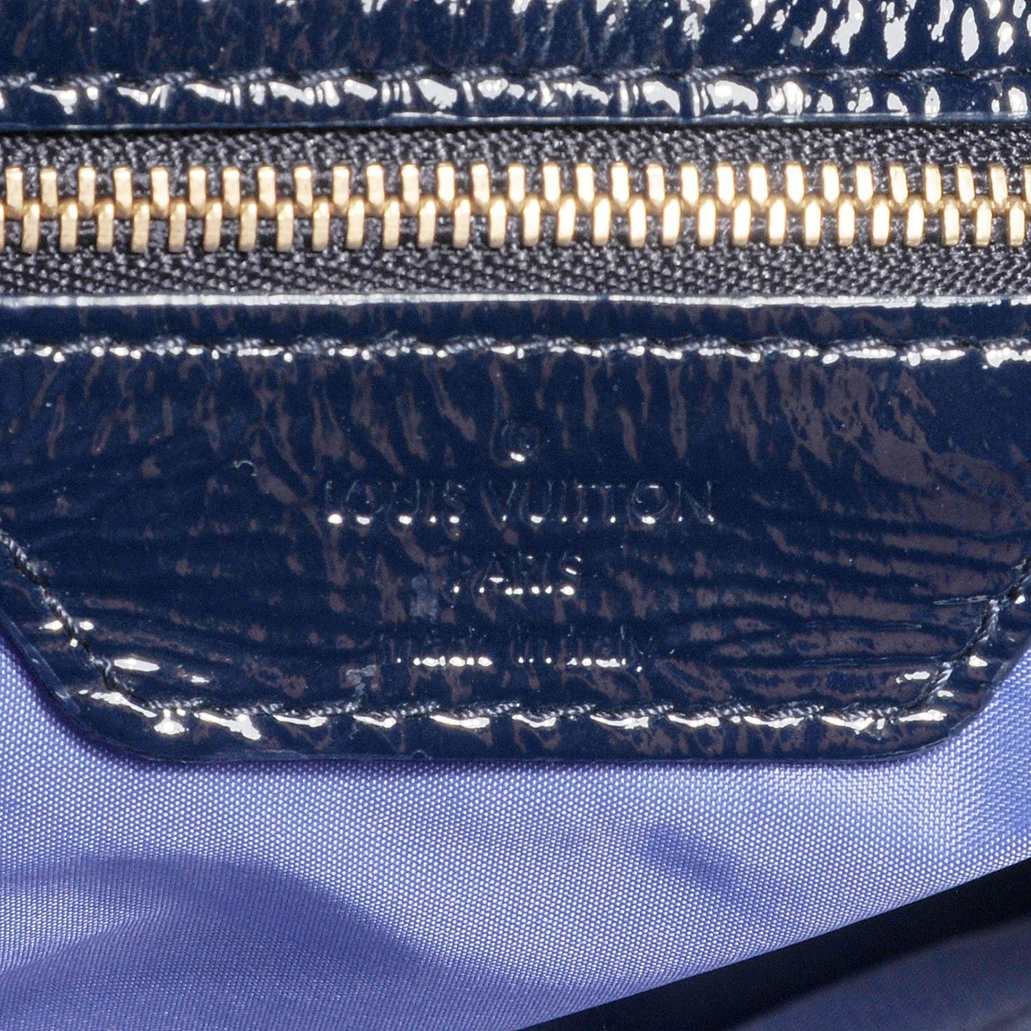 Louis Vuitton Cotton Monogram Eponge Cabas Blue 6 of 7