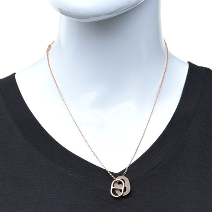 Hermes Swift O'Maillon Pendant Necklace Etoupe 2 of 7
