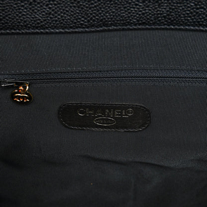 Chanel Caviar XL Weekender Bag Black 6 of 10