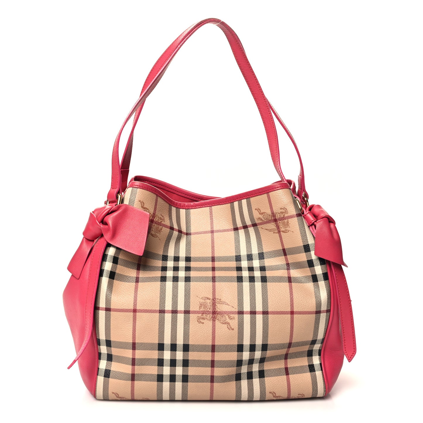 Haymarket Check Bow Canterbury Tote Pink