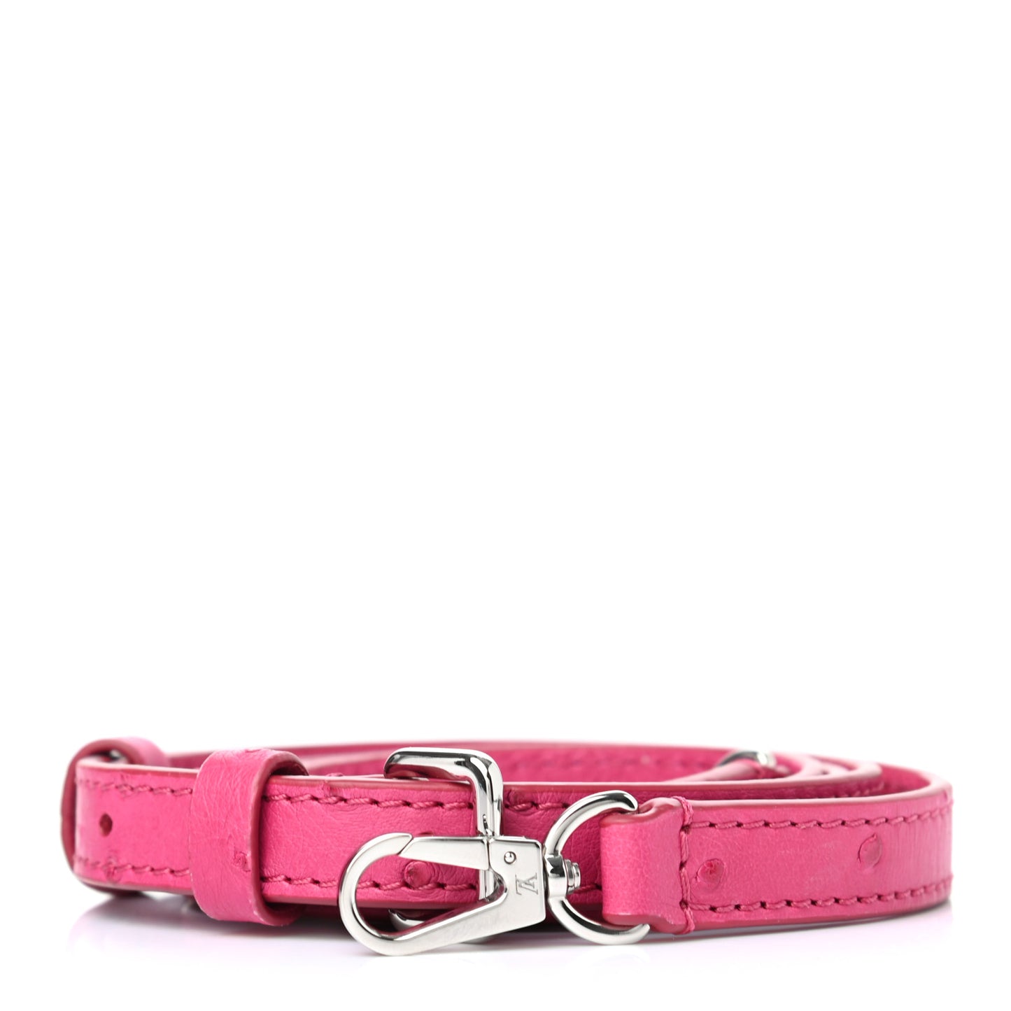 Ostrich Capucines Adjustable Shoulder Strap Berry