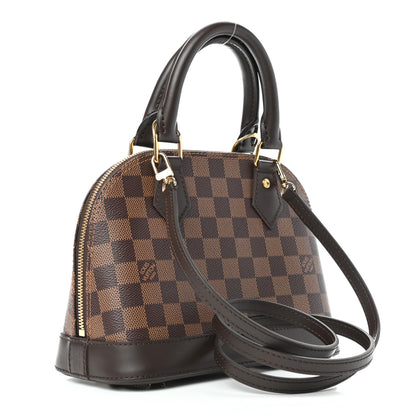 Louis Vuitton Damier Ebene Alma BB 3 of 9