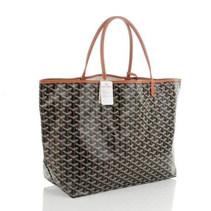 Goyard Goyardine Saint Louis GM Black Gold 4 of 10
