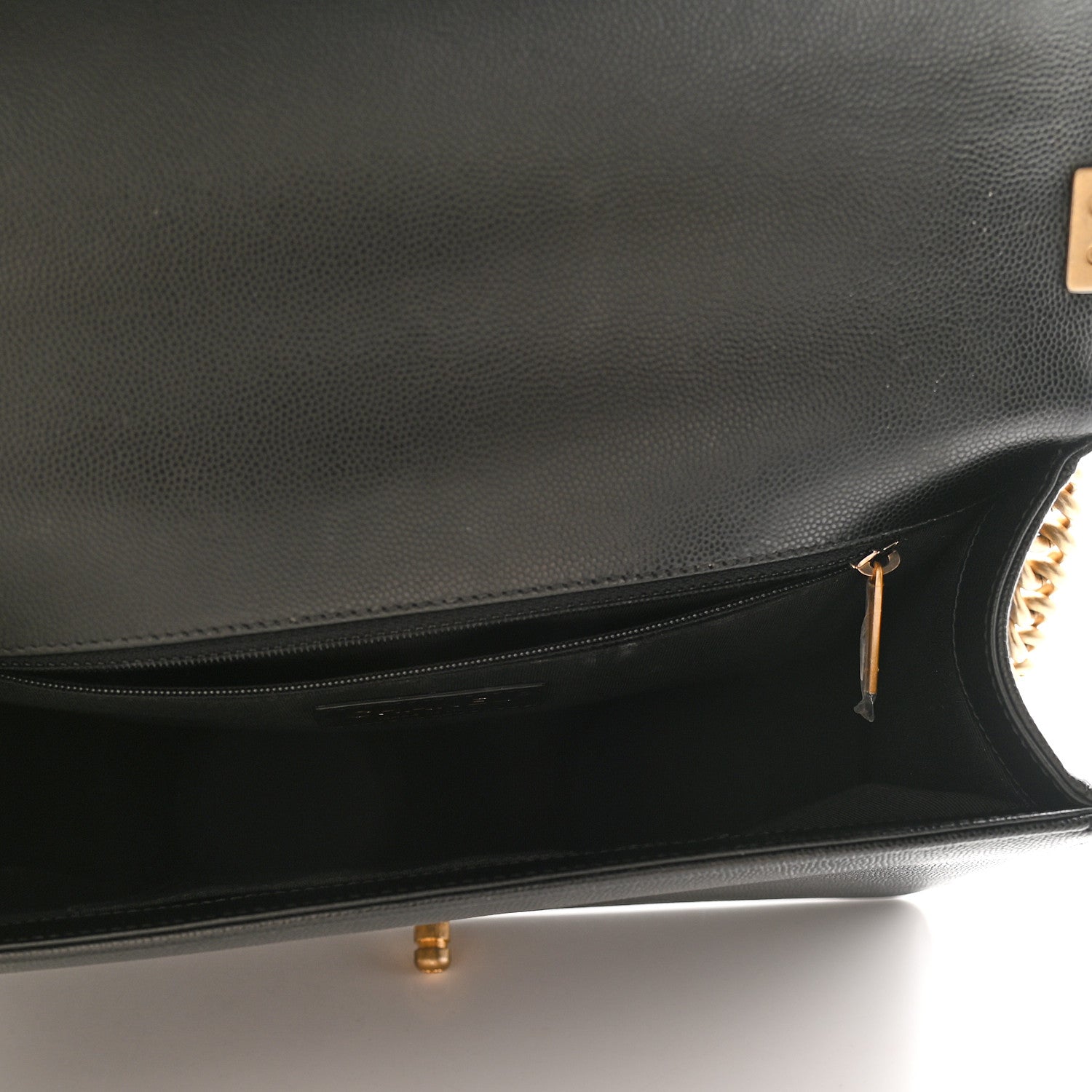 Chanel Caviar Quilted New Medium Boy Flap Black 5 of 10
