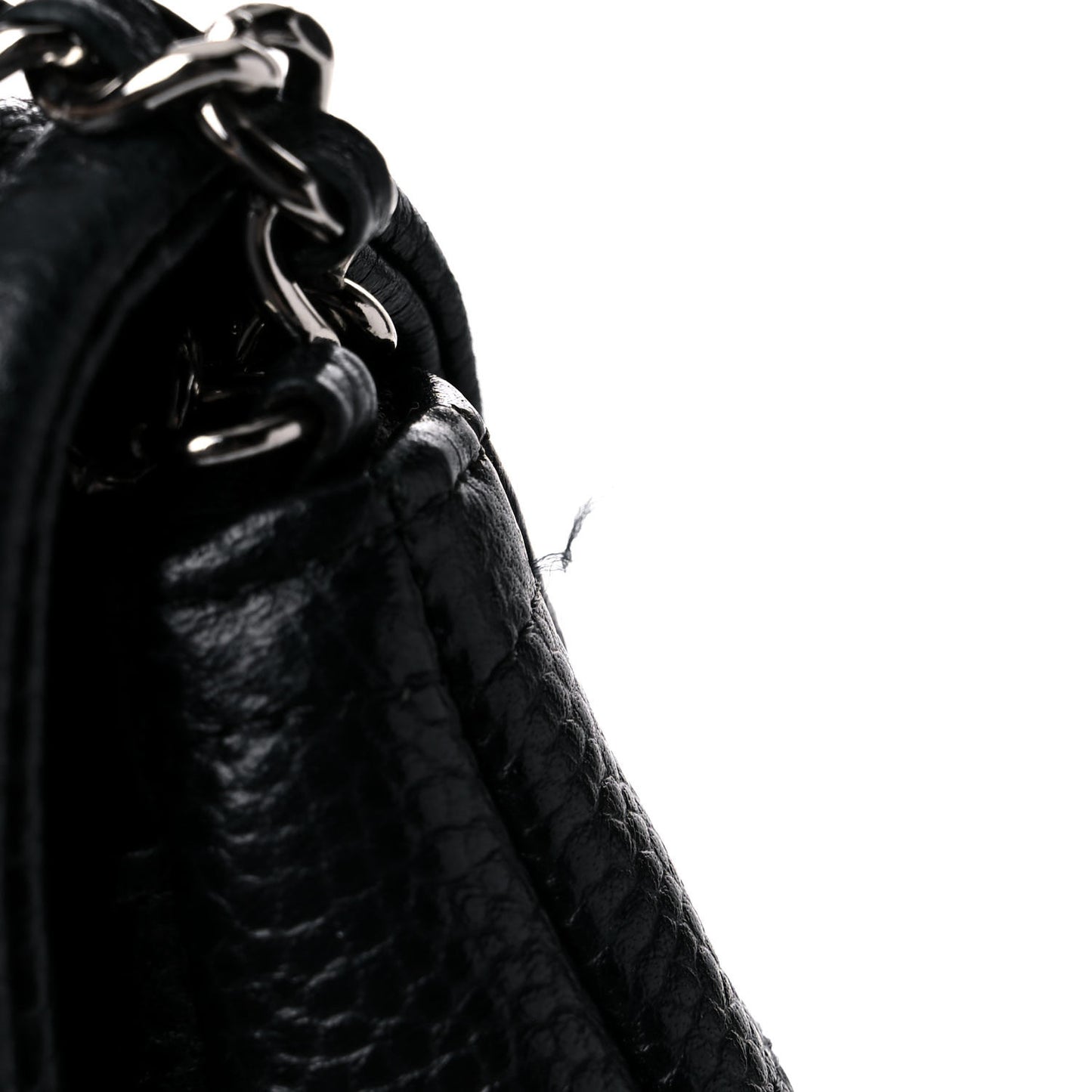 Caviar Half Moon Wallet On Chain WOC Black