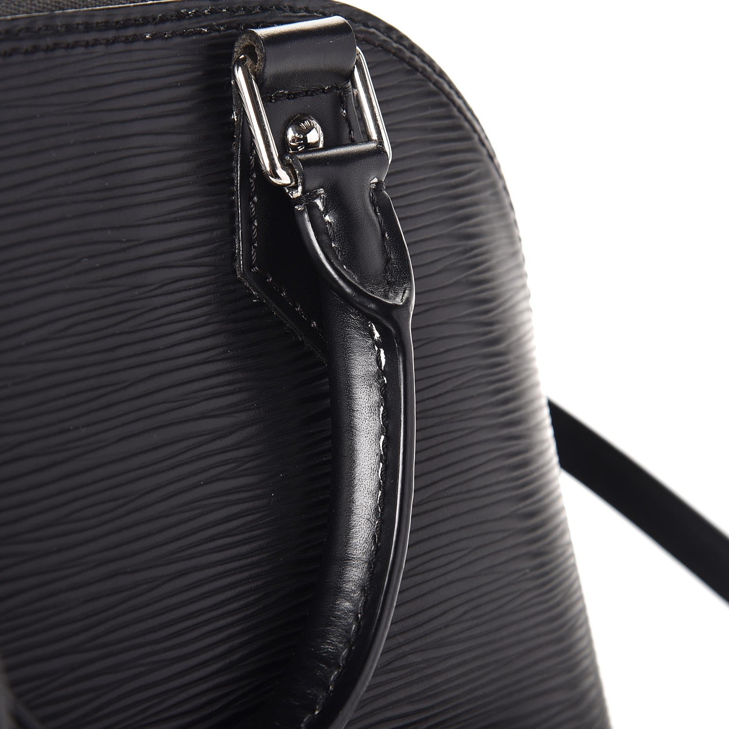 Louis Vuitton Epi Alma BB Black 10 of 12