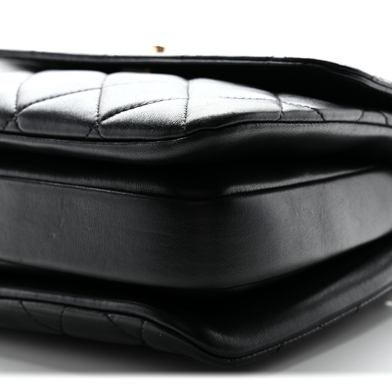 Chanel Lambskin Quilted Small Trendy CC Dual Handle Flap Bag Black 10 of 10