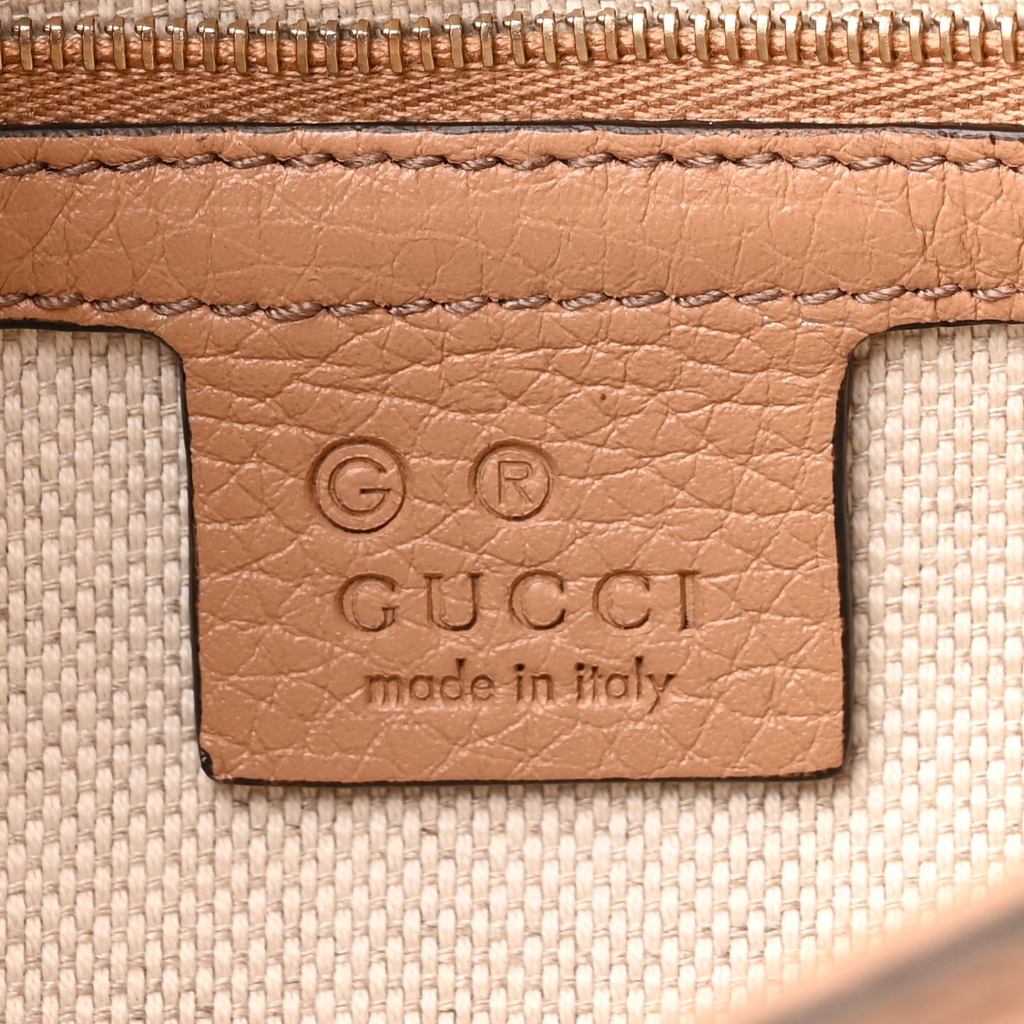 Pebbled Calfskin Medium Soho Flap Crossbody Camelia