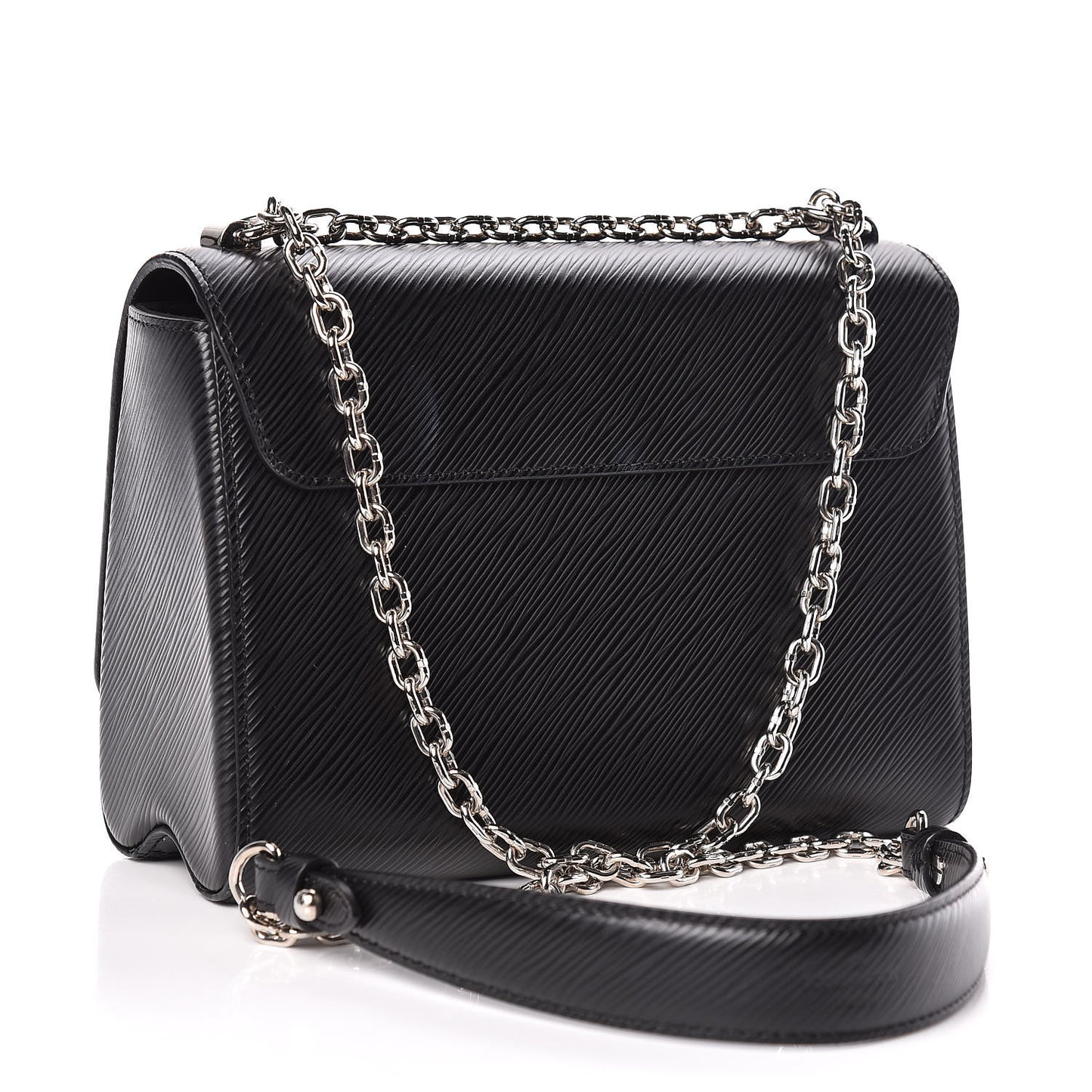 Epi Twist Shoulder Bag MM Black