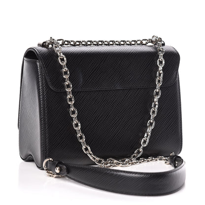 Louis Vuitton Epi Twist Shoulder Bag MM Black 3 of 11