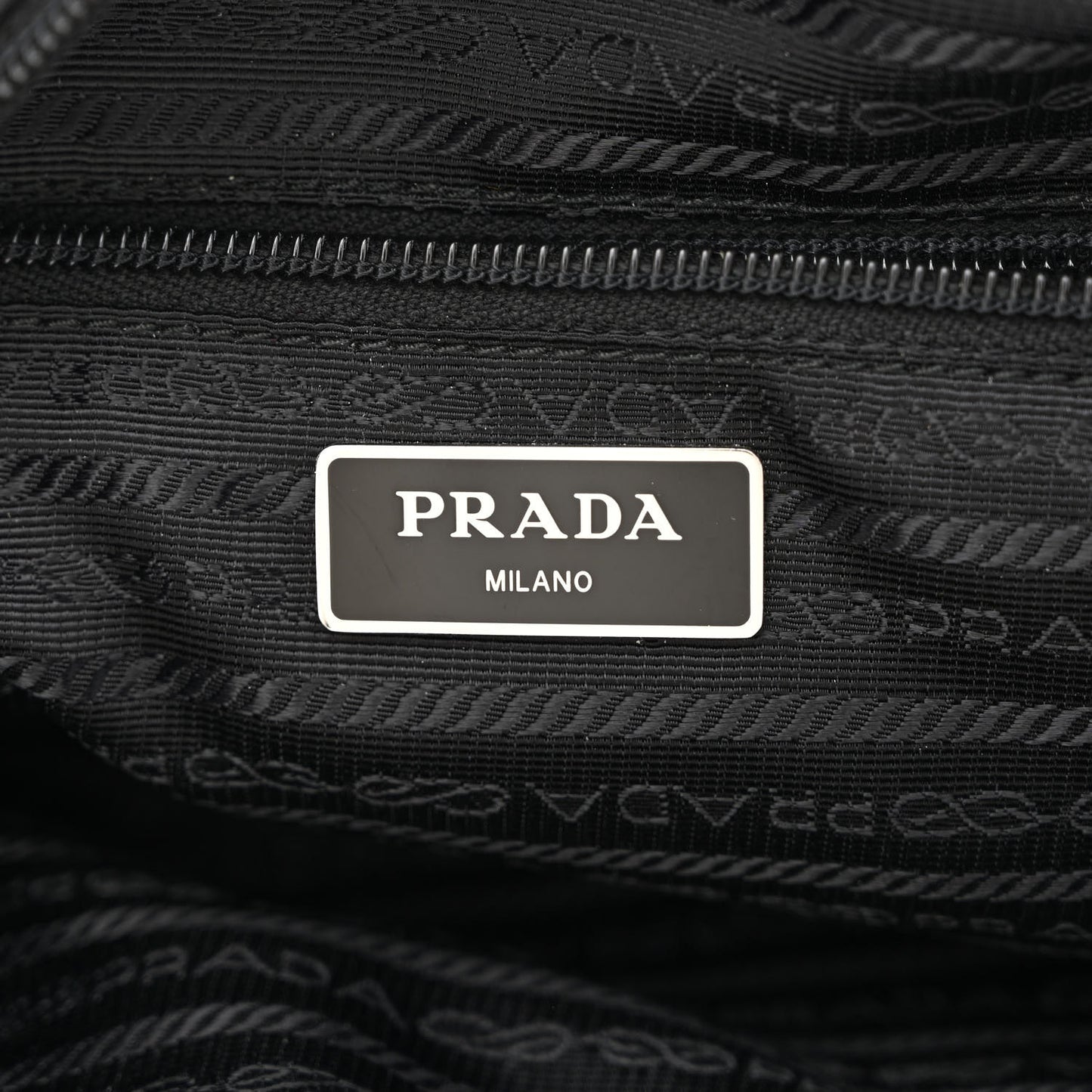 Nylon Tessuto Vela Crossbody Bag Black