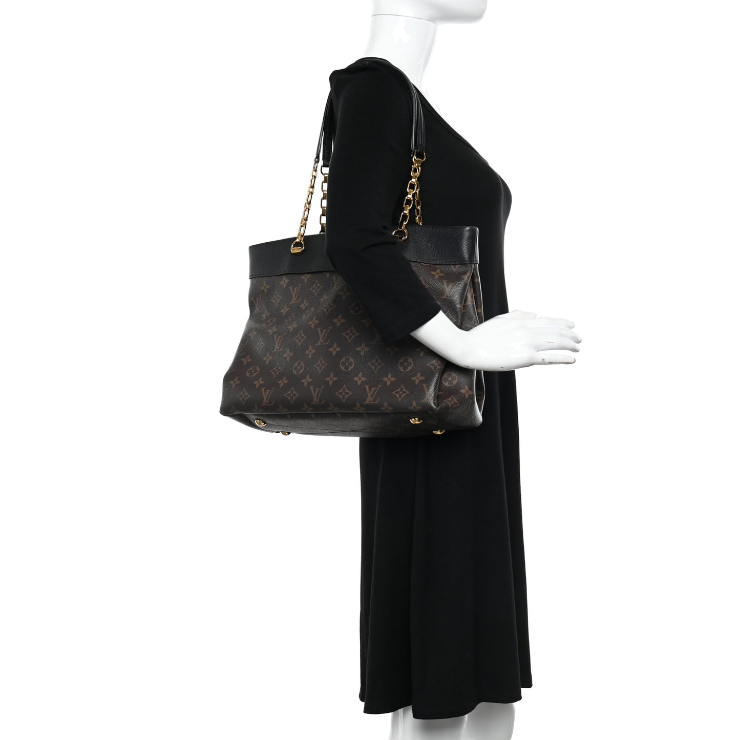 Monogram Pallas Shopper Black