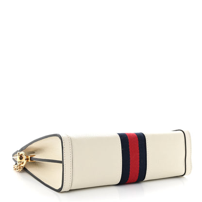 Gucci Textured Calfskin Web Small Ophidia Chain Shoulder Bag Mystic White 4 of 10