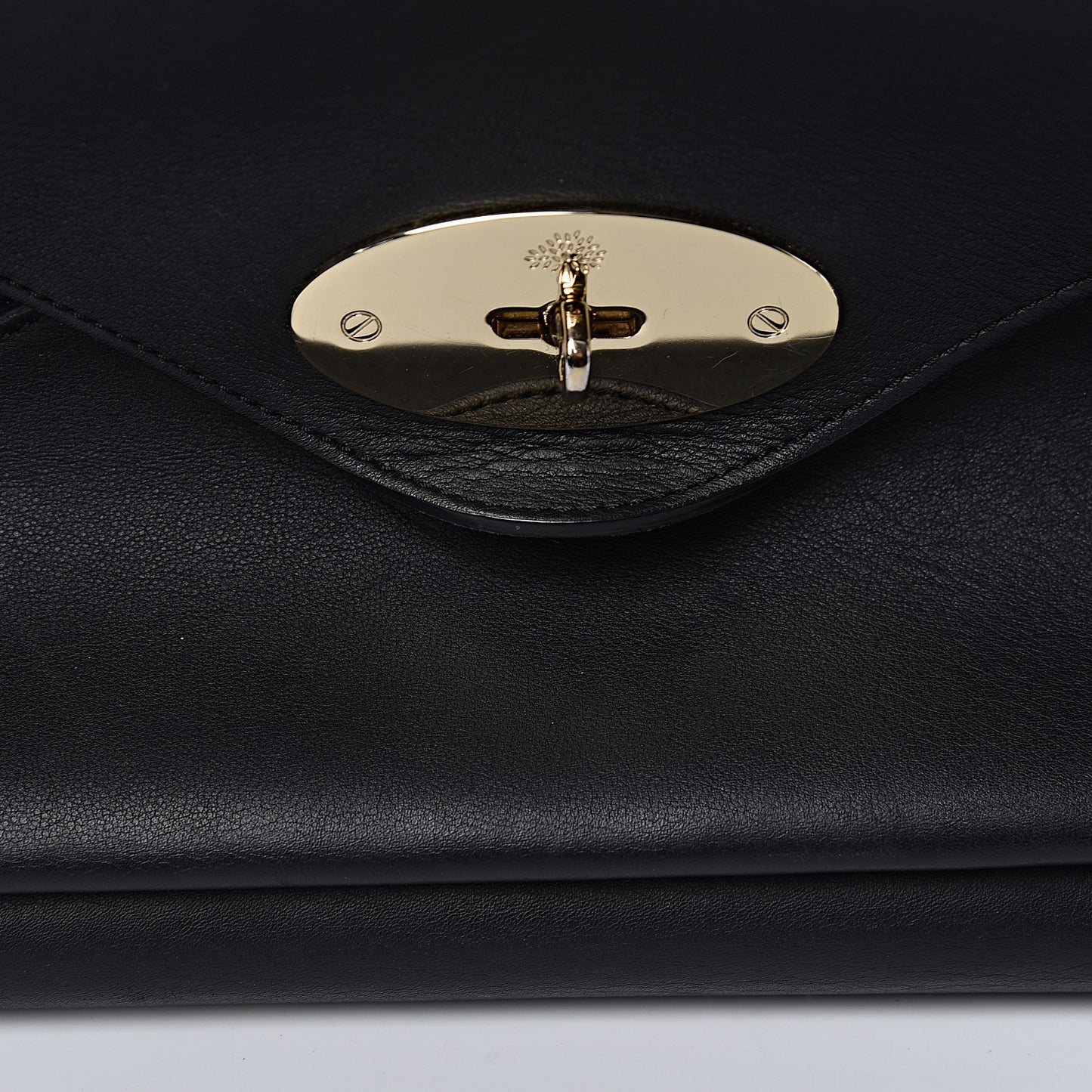 Silky Calf Medium Willow Tote Black