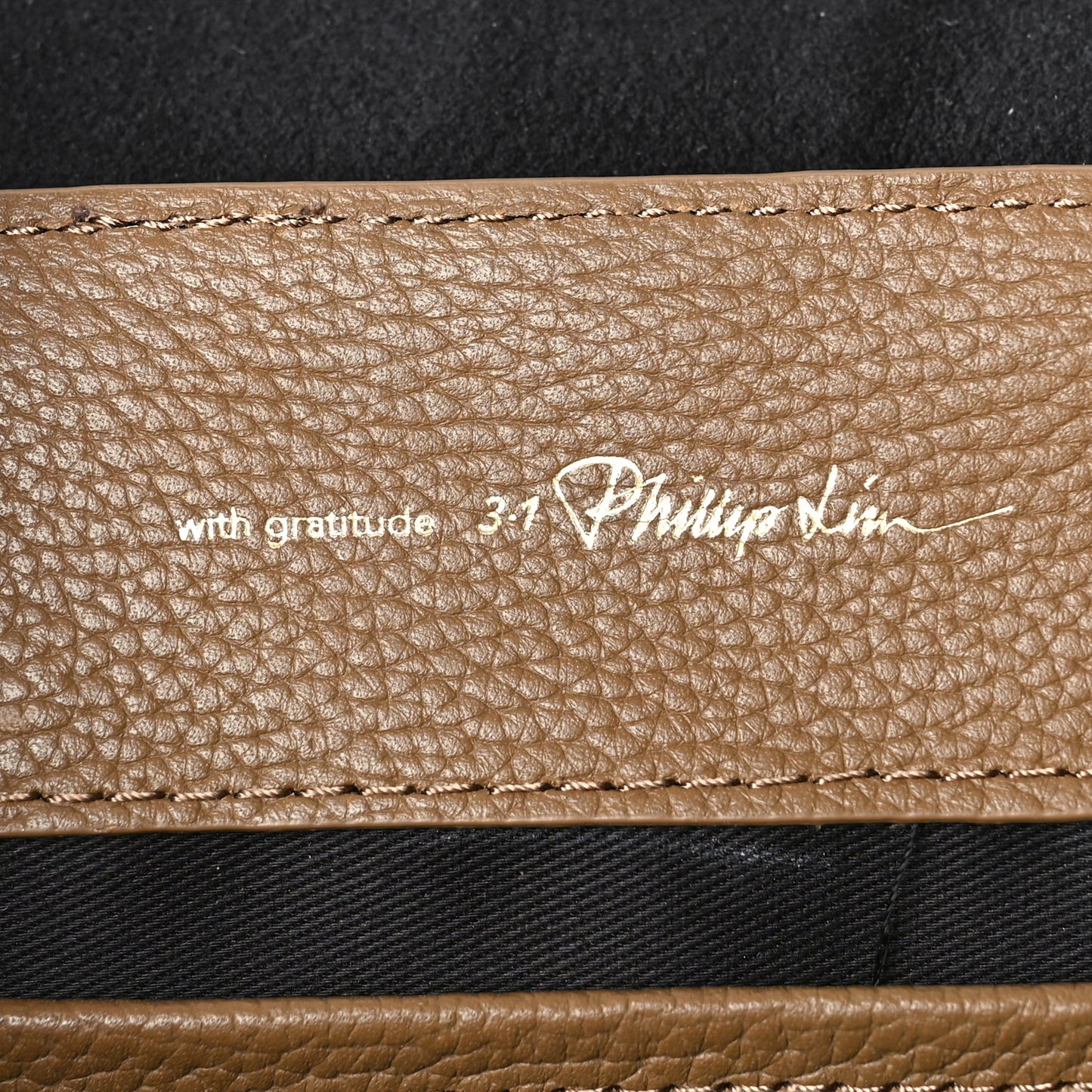 Pebbled Calfskin Pashli Backpack Tan