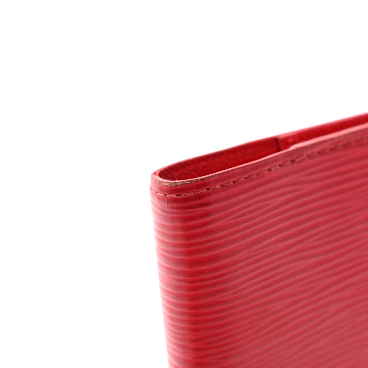 Epi Small Ring Agenda Cover Rouge
