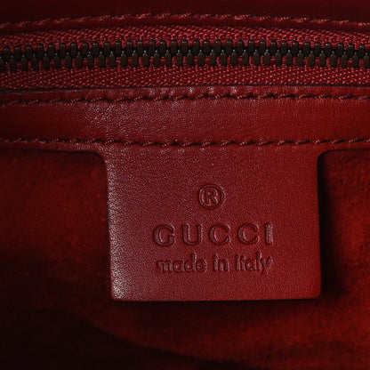 Gucci Calfskin GG Reins Hobo Red 6 of 10