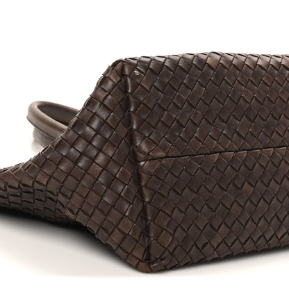 Bottega Veneta Nappa Intrecciato Medium Cabat Ebano 9 of 10