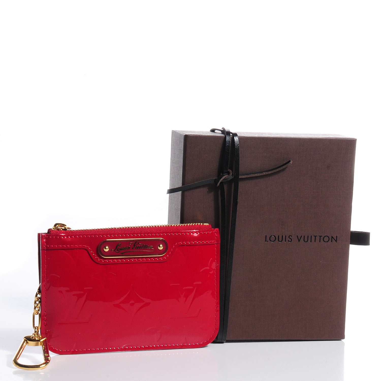 Louis Vuitton Vernis Key Pouch Pomme D'Amour 5 of 8