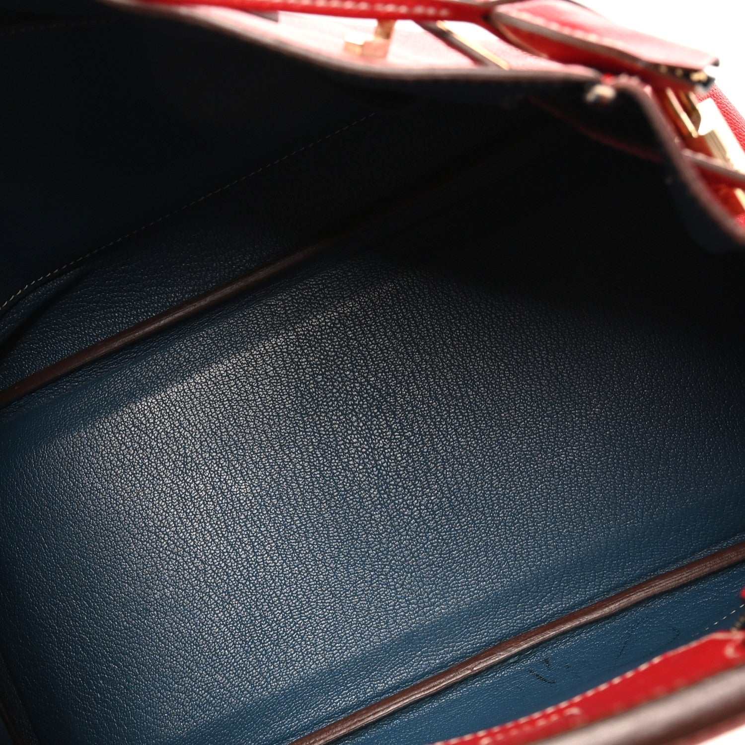 Hermes Epsom Candy Birkin 30 Rouge Casaque Bleu Thalassa 5 of 10