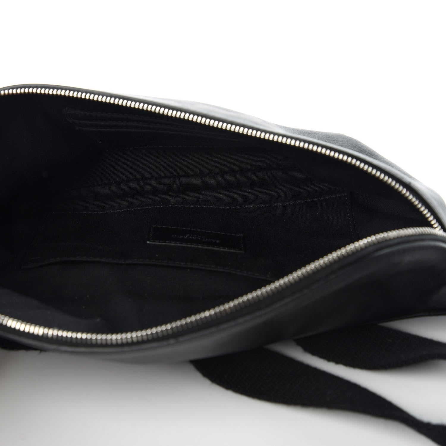 Saint Laurent Calfskin Belt Bag Black 5 of 10