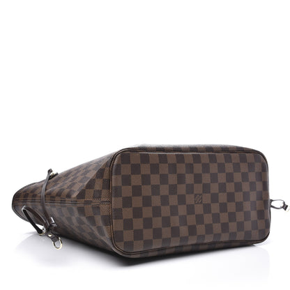 Louis Vuitton Damier Ebene Neo Neverfull MM Rose Ballerine 3 of 10