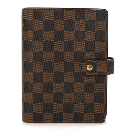 Louis Vuitton Damier Ebene Medium Ring Agenda Cover 1 of 7