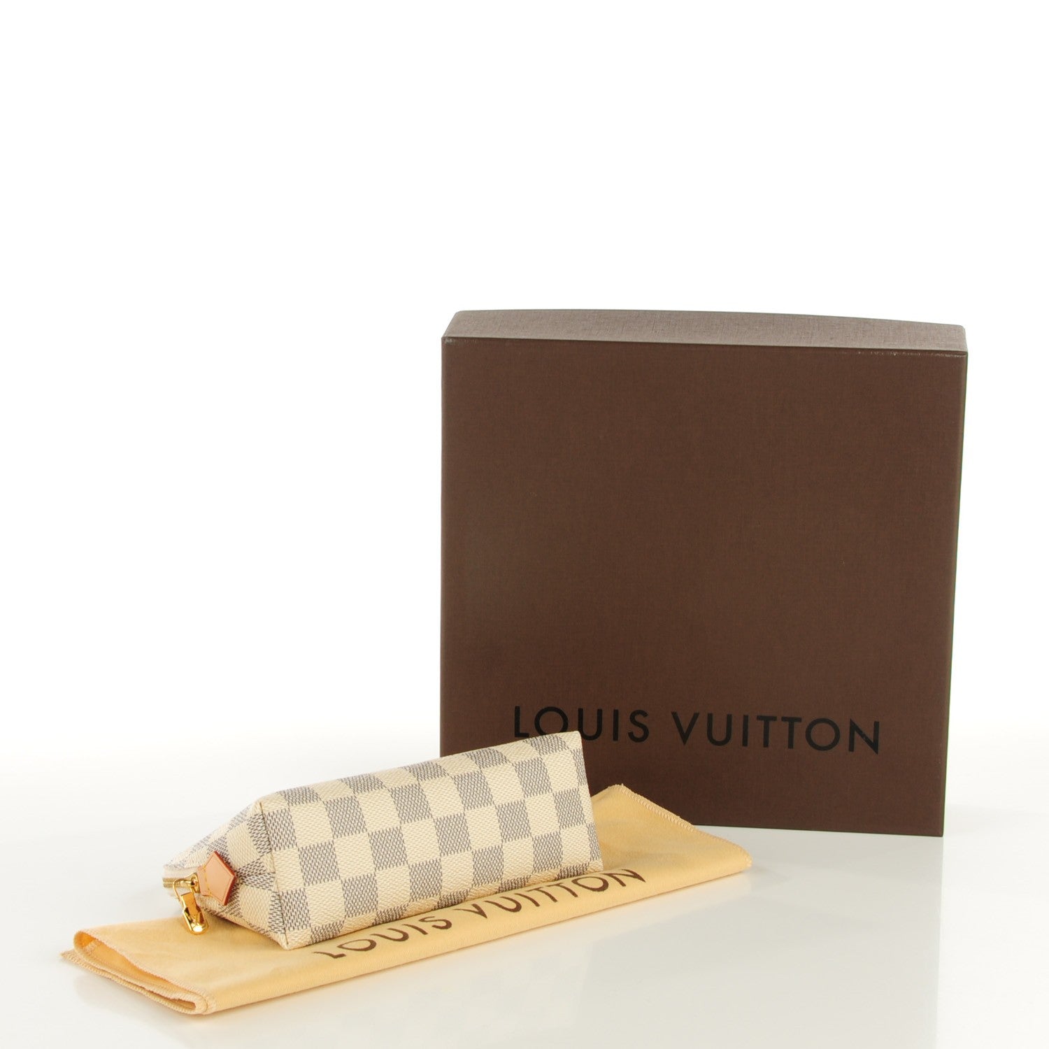Louis Vuitton Damier Azur Cosmetic Pouch 4 of 7