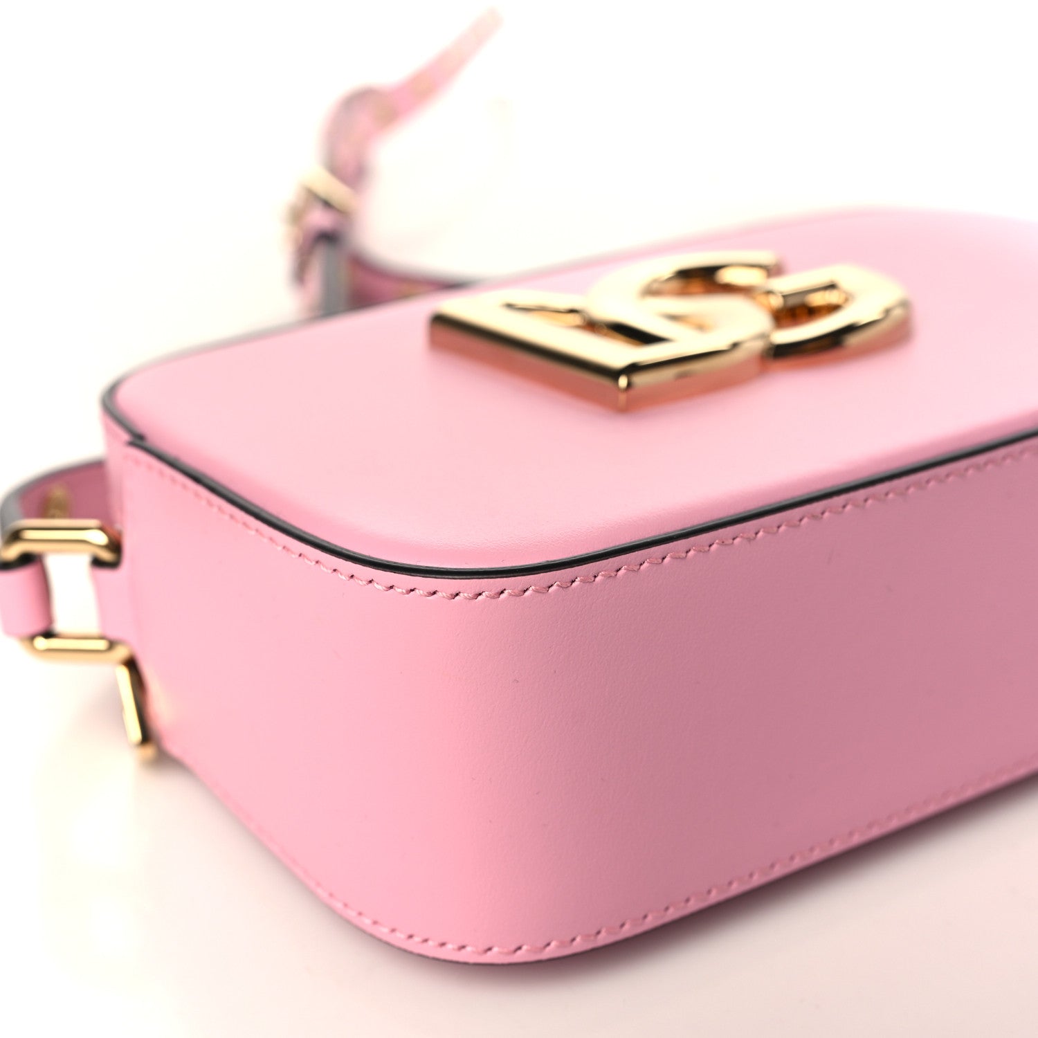 Dolce & Gabbana Calfskin 3.5 Camera Crossbody Bag Pink 7 of 8