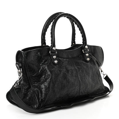 Balenciaga Agneau Giant 12 Silver Hardware Part Time Black 3 of 10