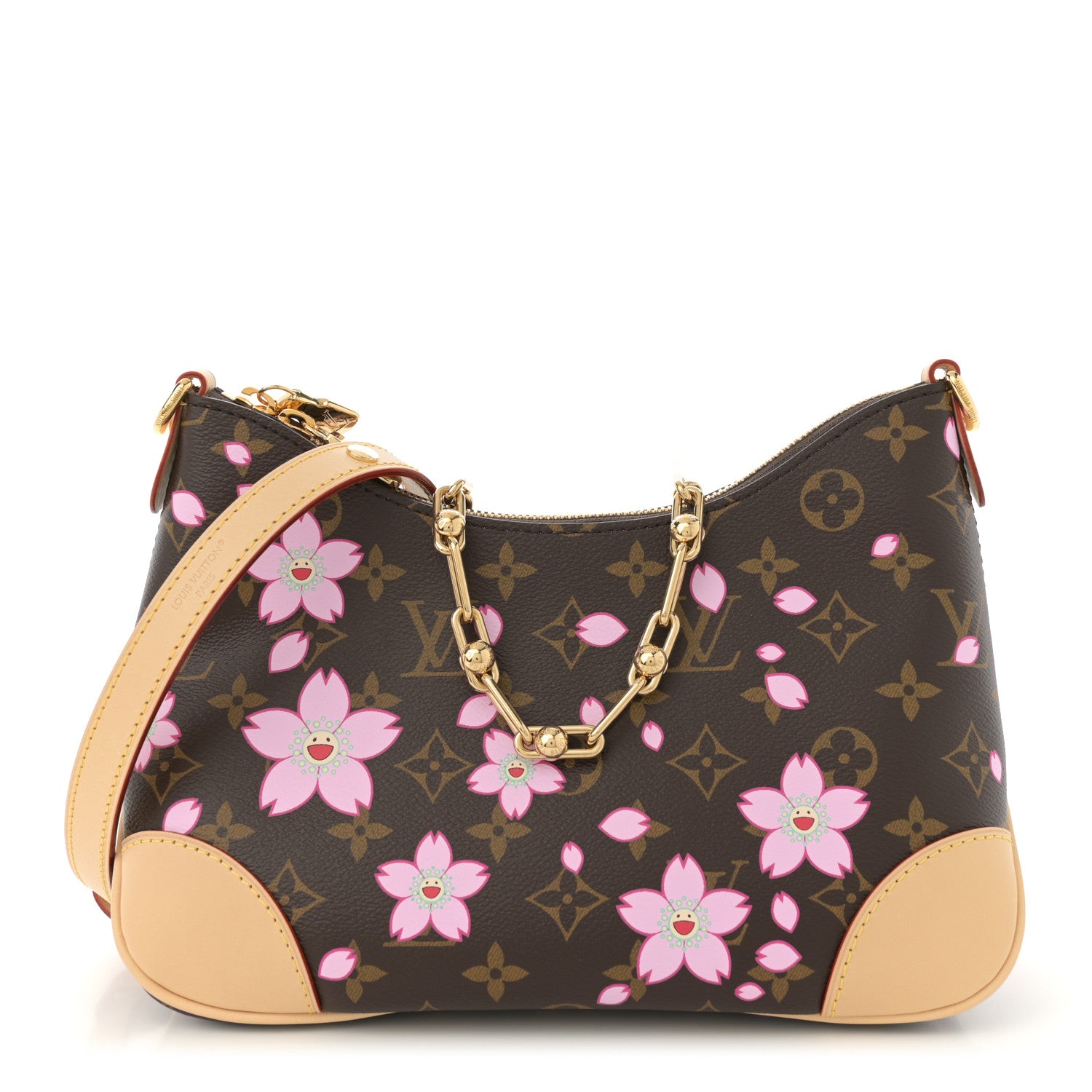 Louis Vuitton LV x TM Monogram Chery Blossom Boulogne Sakura Brown 1 of 10