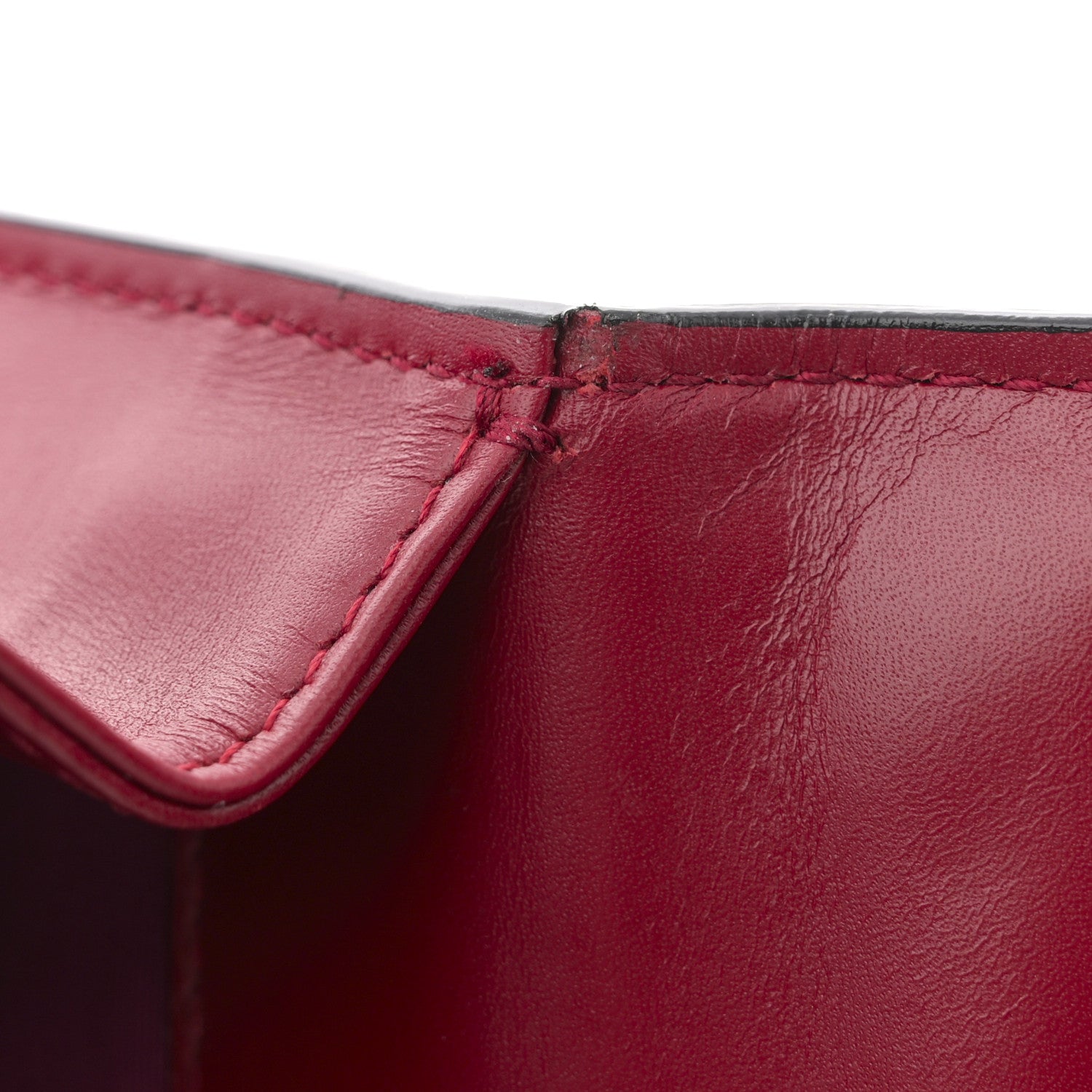 Bulgari Calfskin Serpenti Forever Top Handle Red 12 of 13