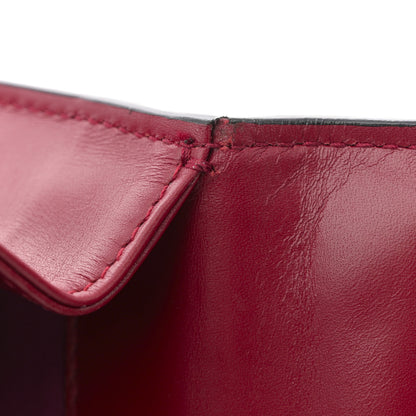Bulgari Calfskin Serpenti Forever Top Handle Red 12 of 13
