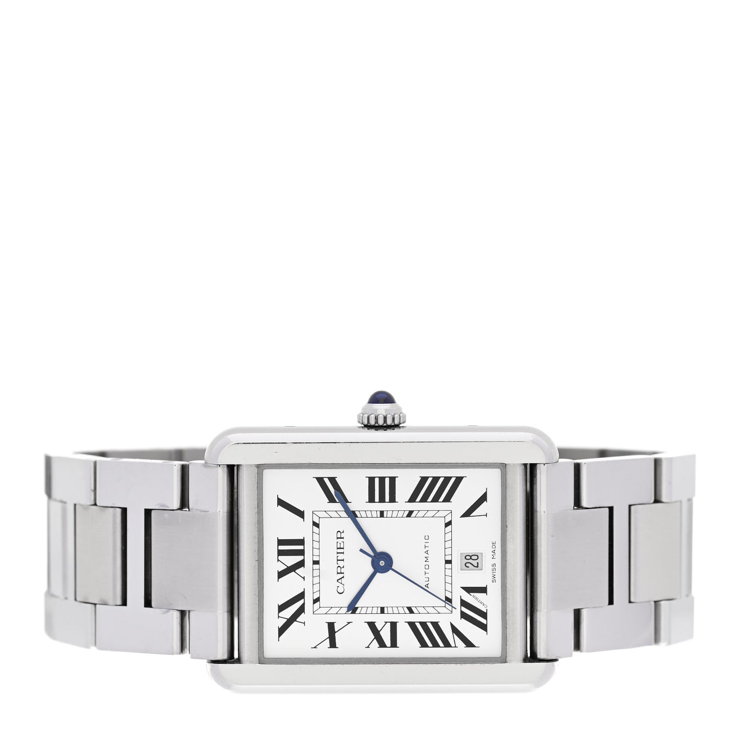 Stainless Steel 31mm Tank Solo Automatic Watch