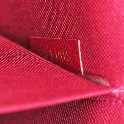 Louis Vuitton Monogram Pochette Felicie Chain Wallet Fuchsia 8 of 17