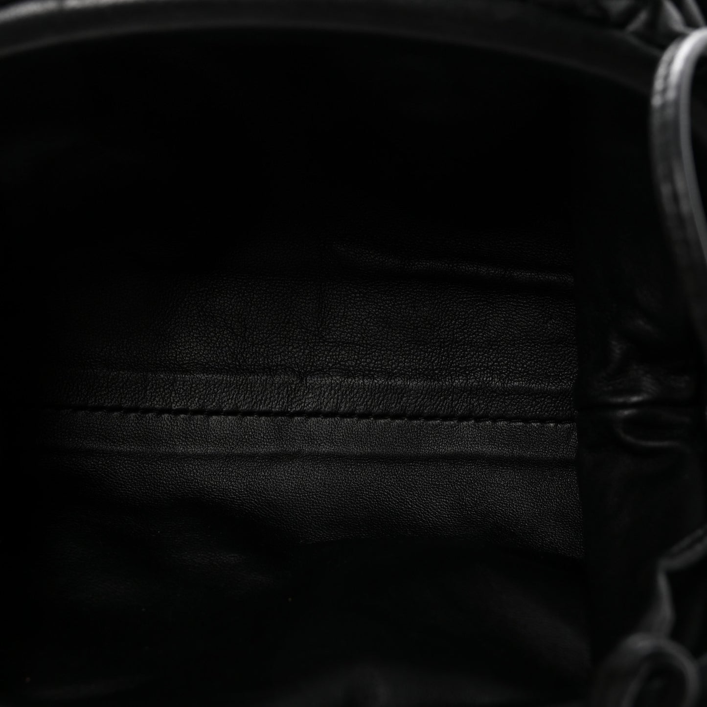 Nappa Intrecciato The Mini Pouch Black