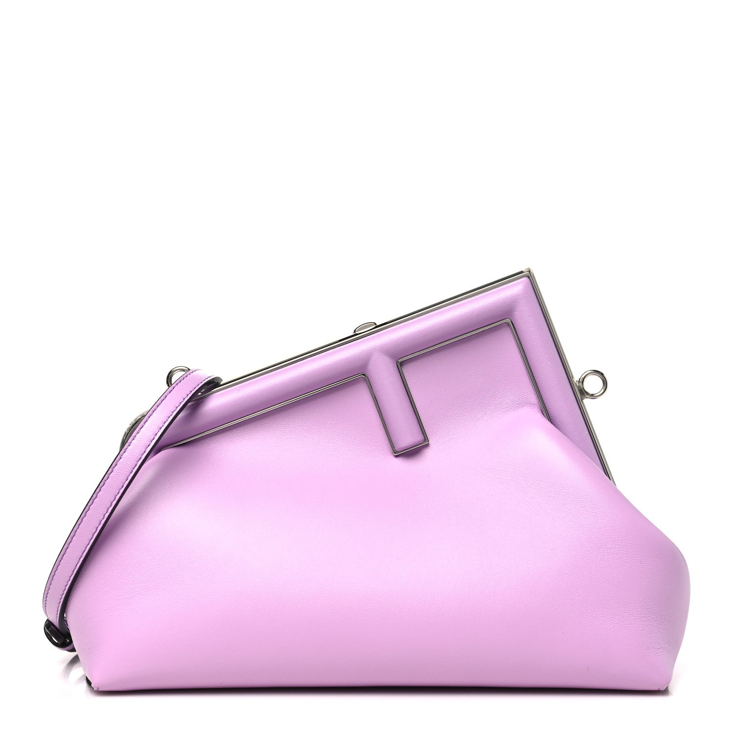 Fendi Shiny Nappa Small Fendi First Violetta 1 of 9