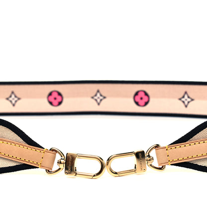 Louis Vuitton Jacquard Speedy Bandouliere 20 Shoulder Strap Black 4 of 4