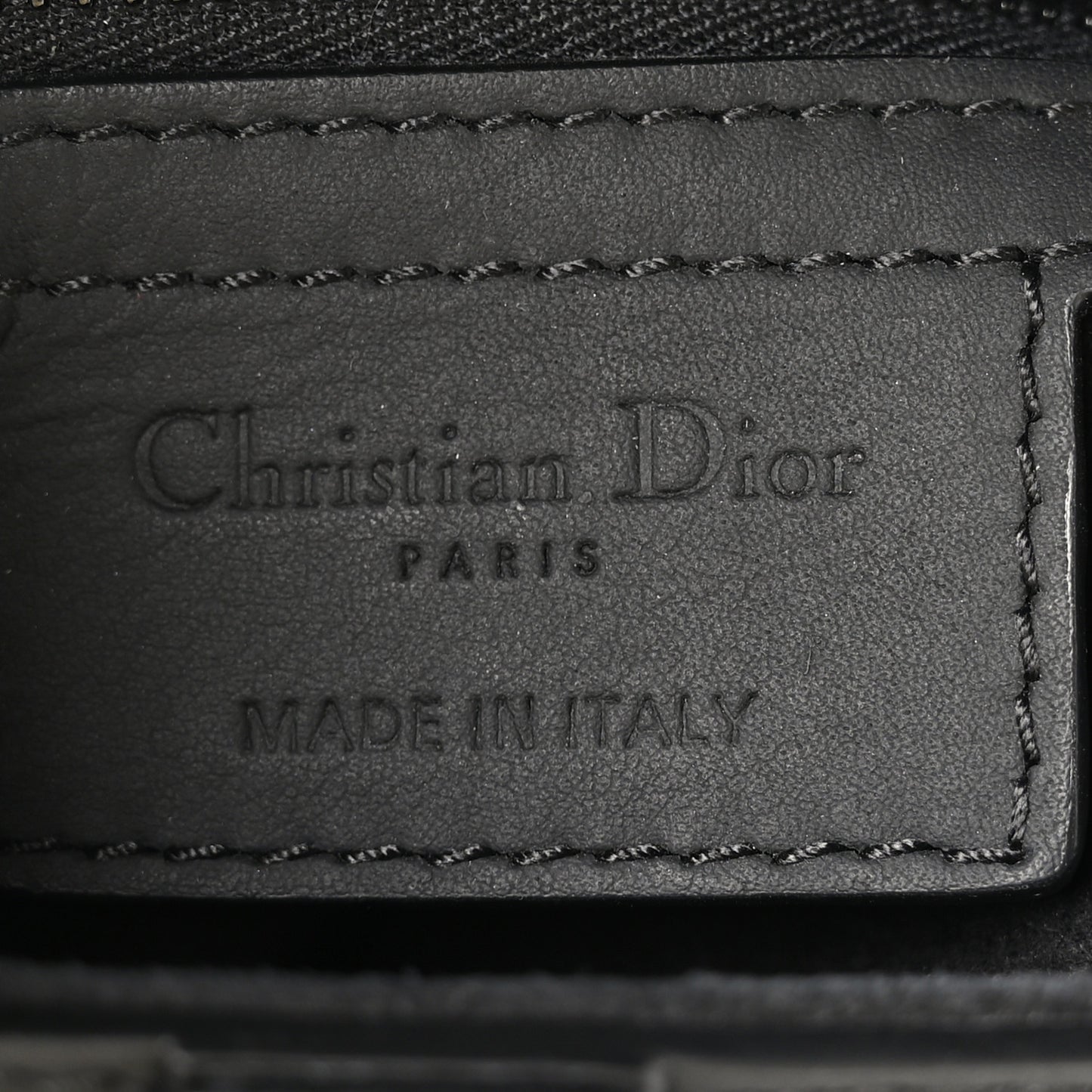 Ultra Matte Calfskin Saddle Bag Black