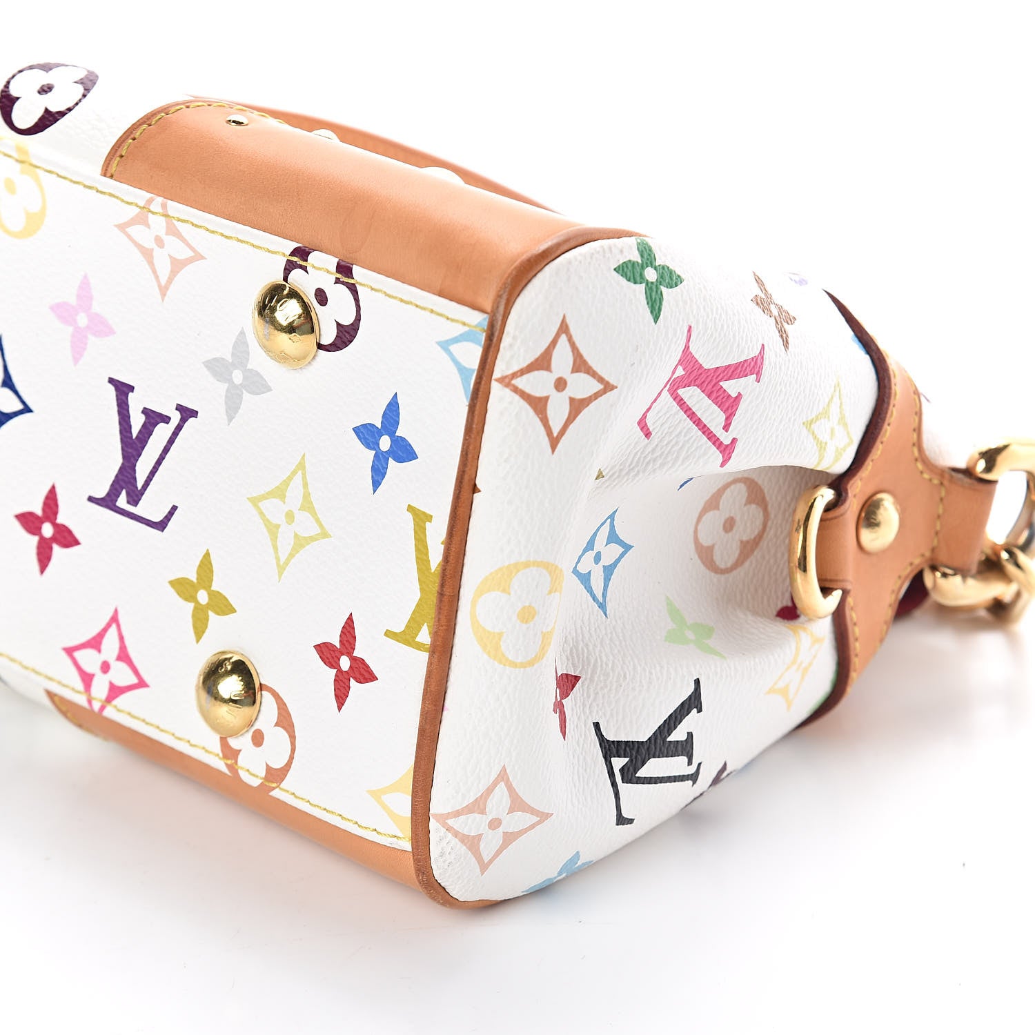 Louis Vuitton Monogram Multicolor Beverly MM White 8 of 8