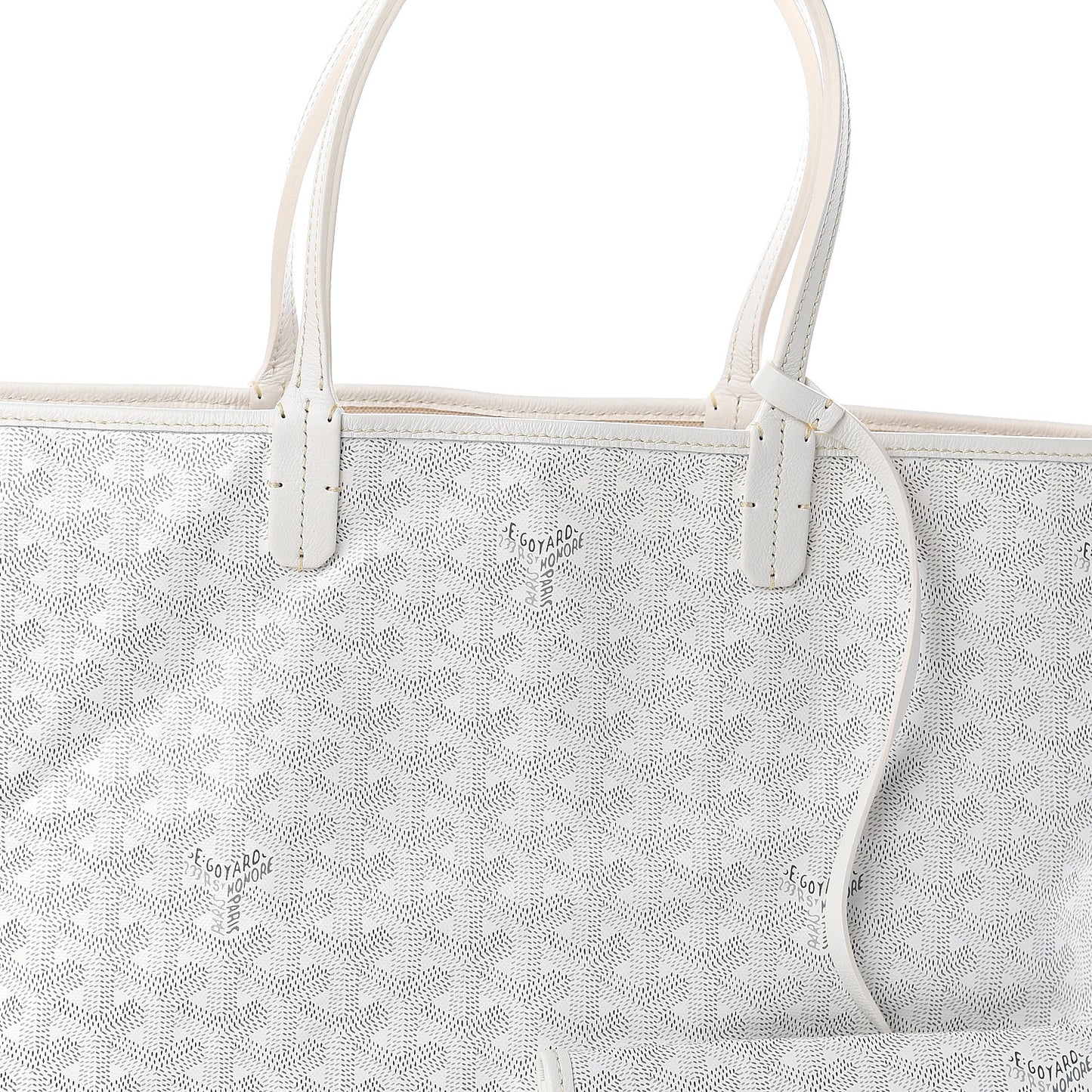 Goyardine Saint Louis PM White